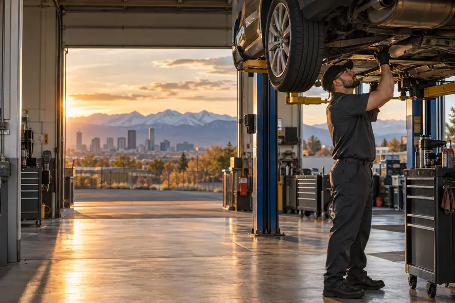 Auto mechanics website example built by SiteReady